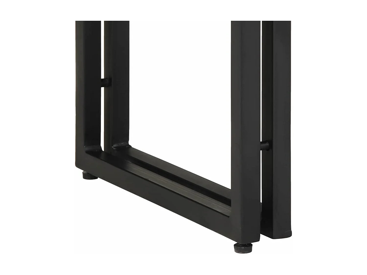 Wandtafel met lade Bruin 120 x 33 x 75 cm Massief acaciahout