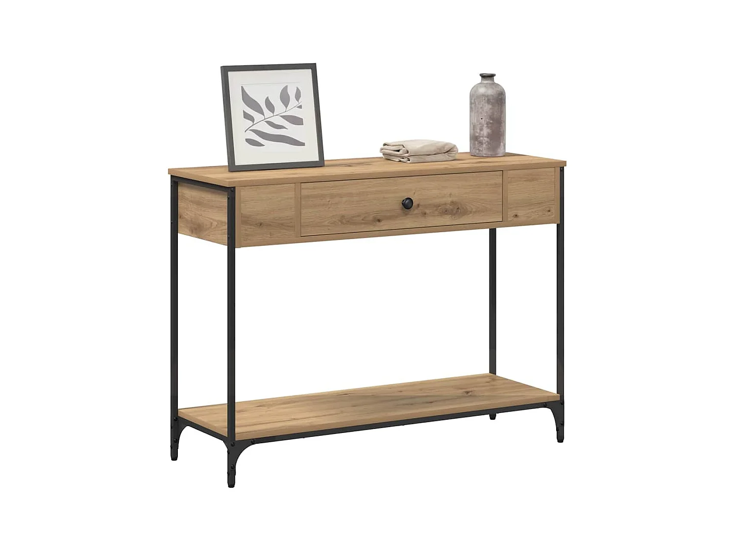 Mesa Consola Other Roble artisan 100 x 34.5 x 75 cm