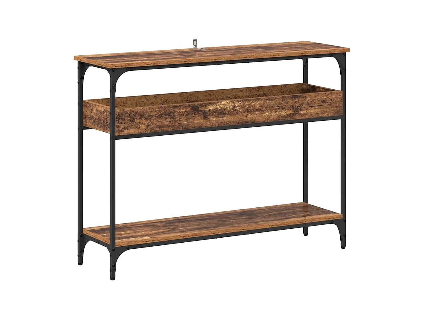 Mesa Consola Madera vieja 100 x 29 x 75 cm Madera contrachapada