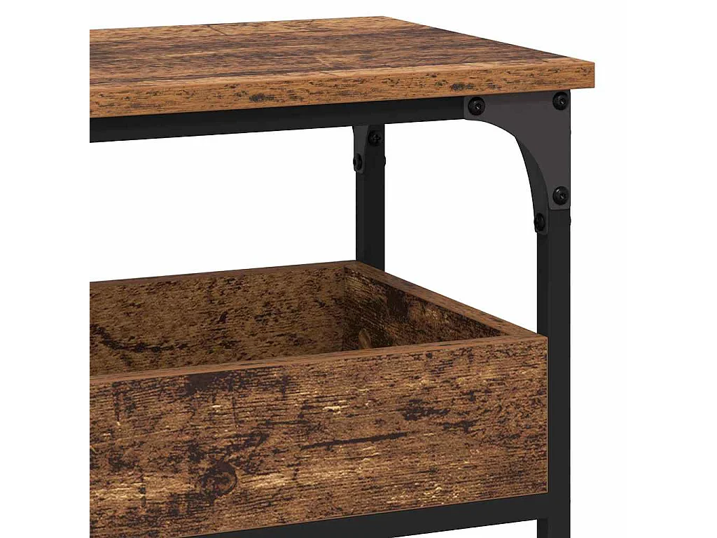 Mesa Consola Madera vieja 100 x 29 x 75 cm Madera contrachapada