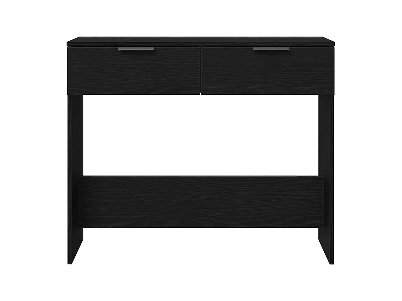 Aparador Carvalho preto 90 x 36 x 75 cm Madeira processada