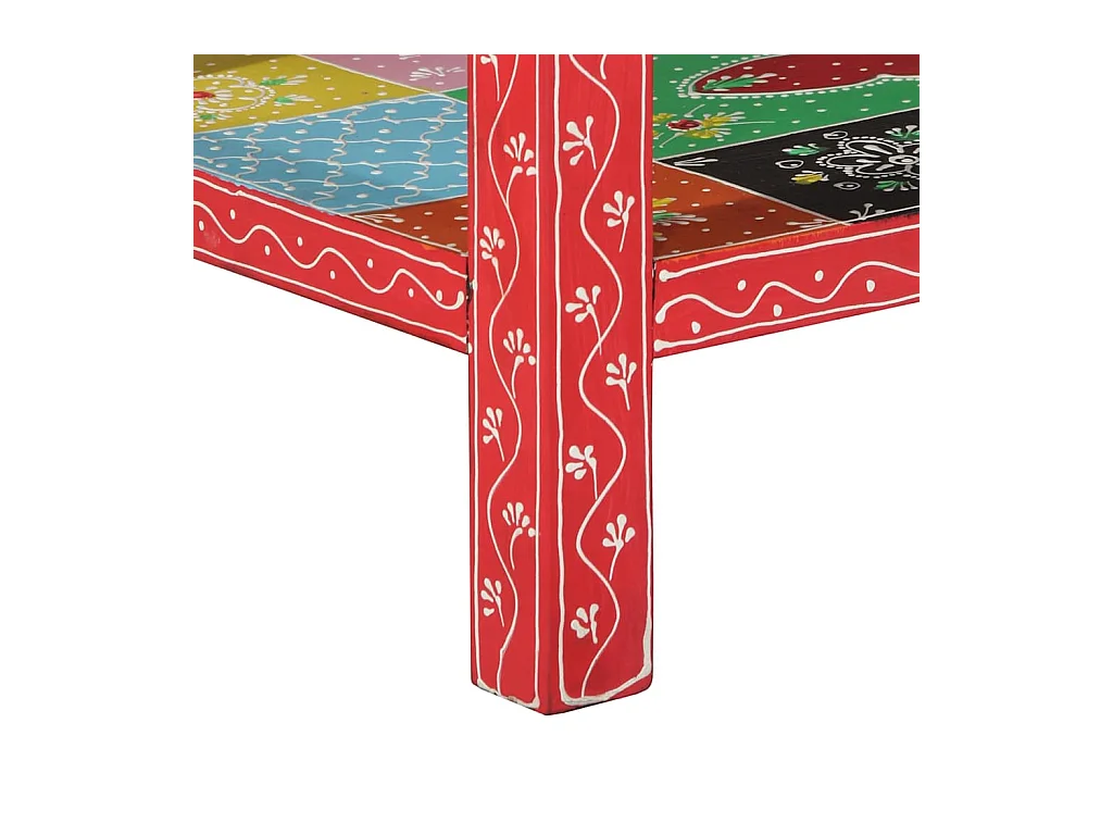 Mesa Consola Multicolor 100 x 30 x 75 cm Madera maciza de Mango