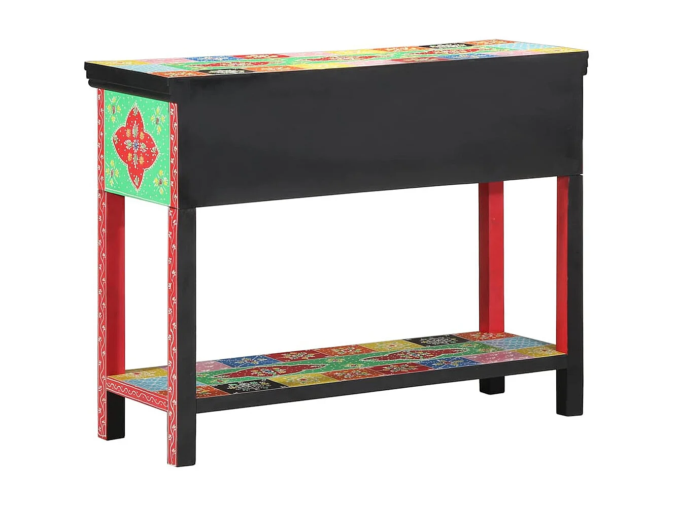 Table console avec tiroir Multicolore 100 x 30 x 75 cm