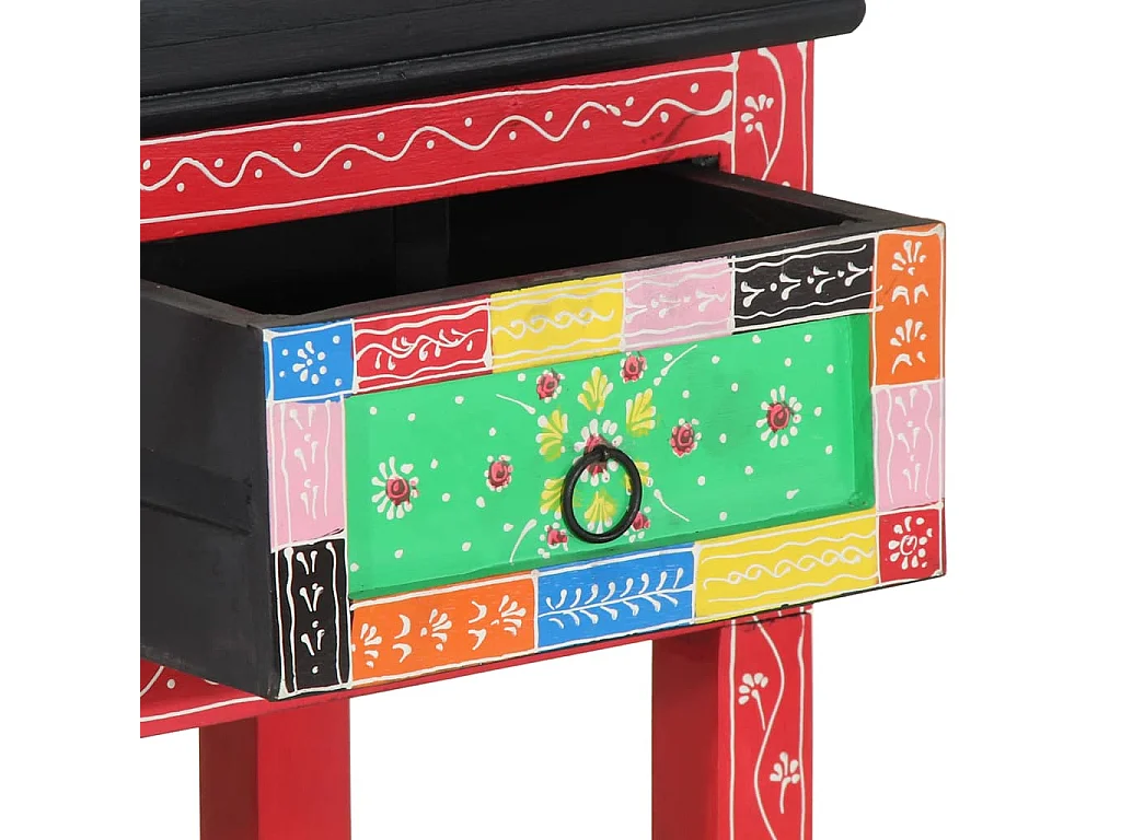 Table console avec tiroir Multicolore 100 x 30 x 75 cm