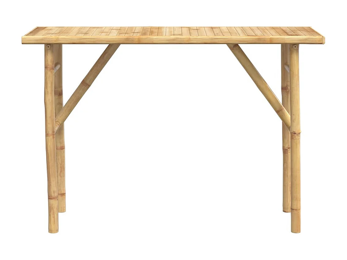 Table console 115x39x75 cm bambou