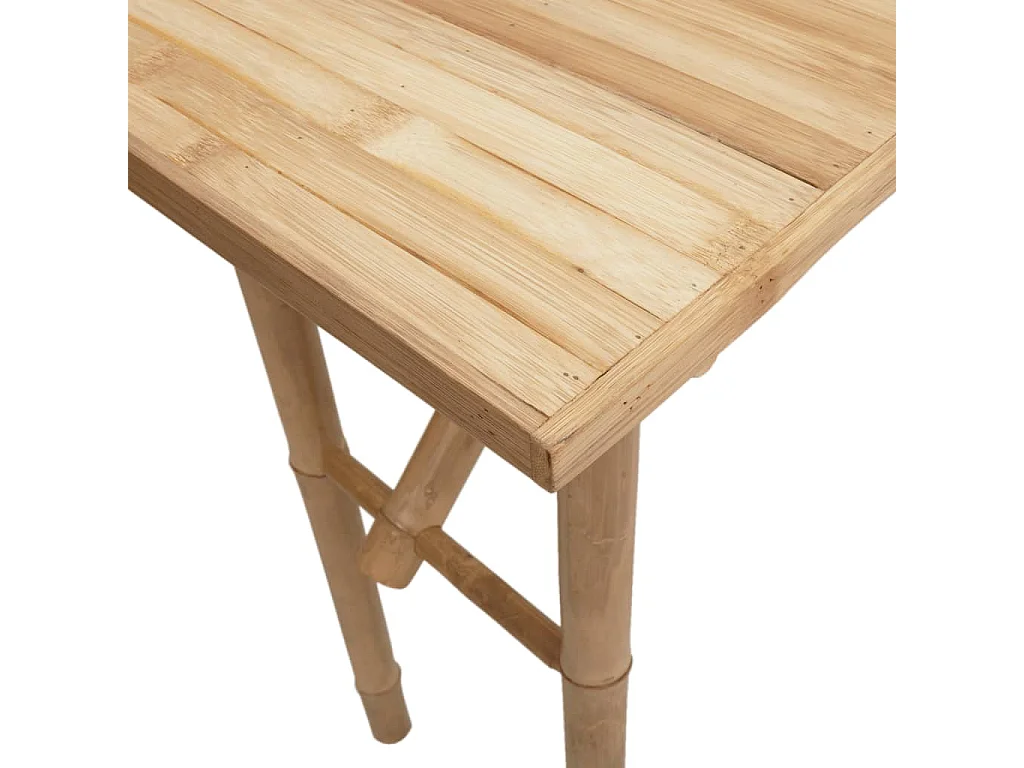 Table console 115x39x75 cm bambou