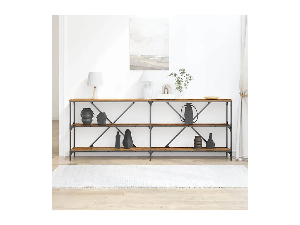 Aparador com prateleira Outros Madeira Antiga 180 x 30 x 75 cm