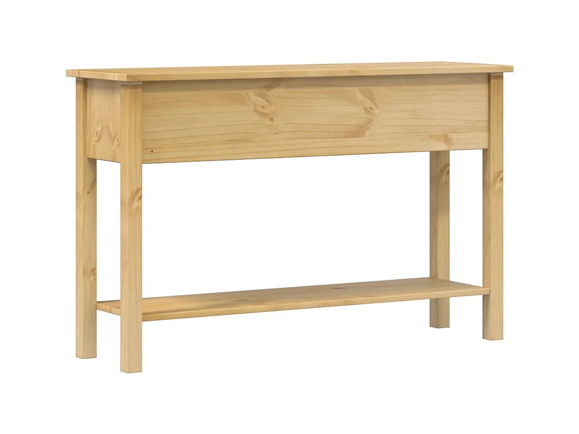 Mesa consola "Corona" 114x34,5x73 cm Madera maciza de pino