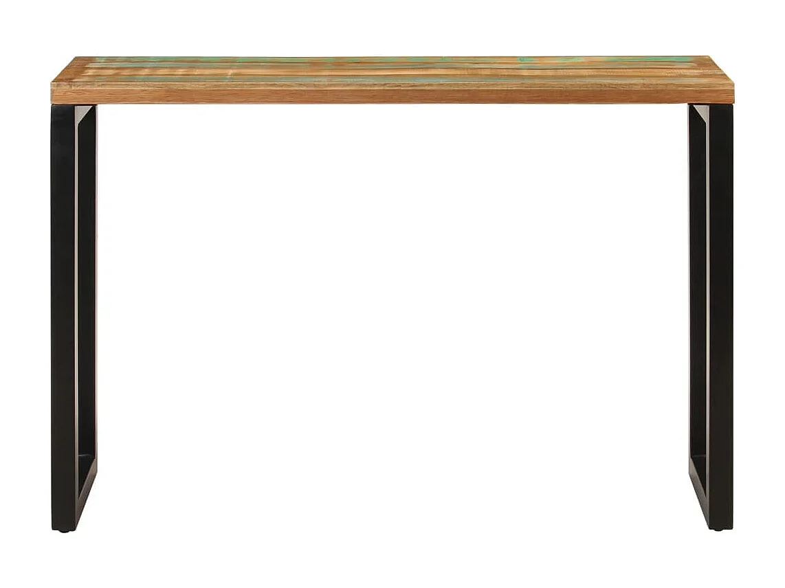Wandtafel 110x35x75 cm massief gerecycled hout