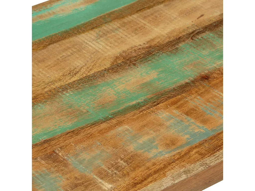 Wandtafel 110x35x75 cm massief gerecycled hout