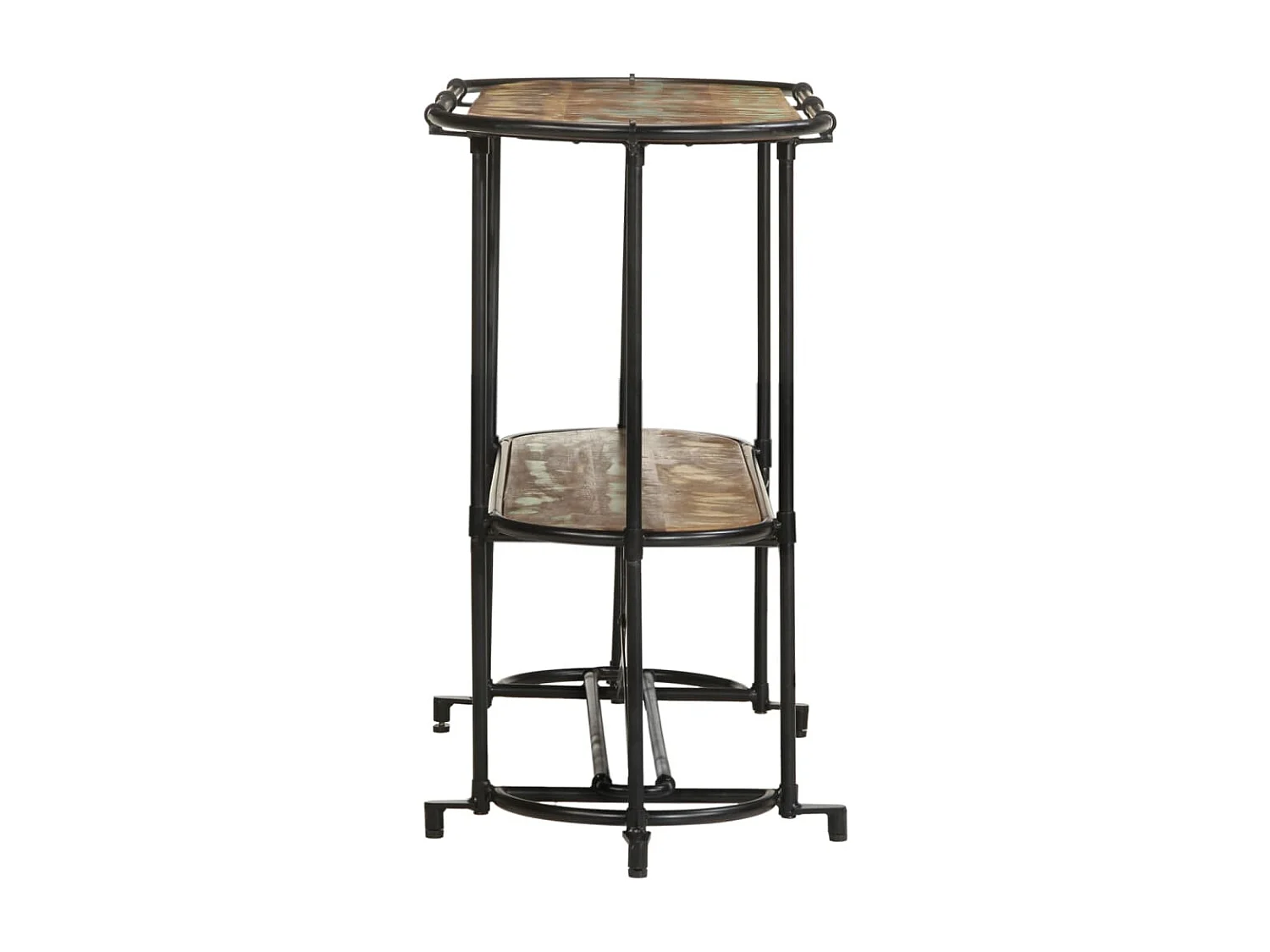 Table console 110x42x76 cm bois massif de récupération