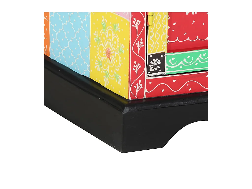 Mesa Consola Multicolor 50 x 30 x 75 cm Madera maciza de Mango