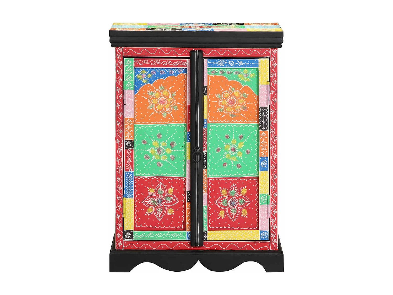 Table console avec stockage Multicolore 50 x 30 x 75 cm