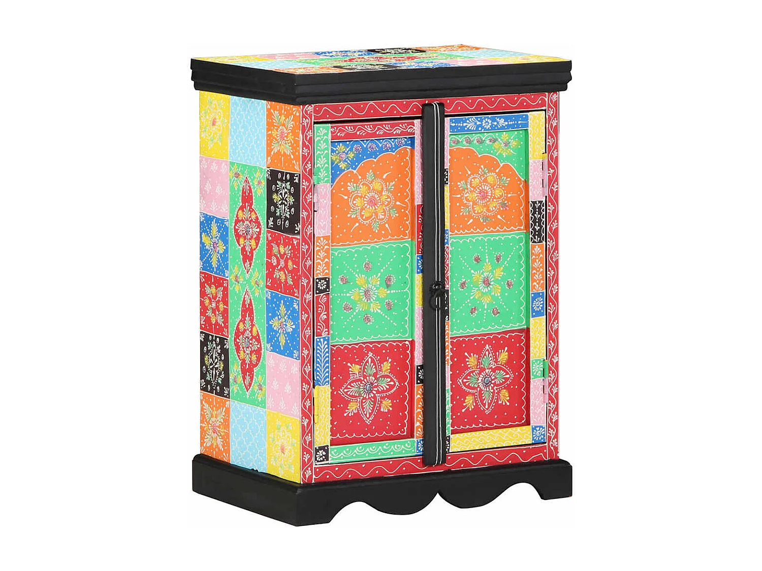 Table console avec stockage Multicolore 50 x 30 x 75 cm