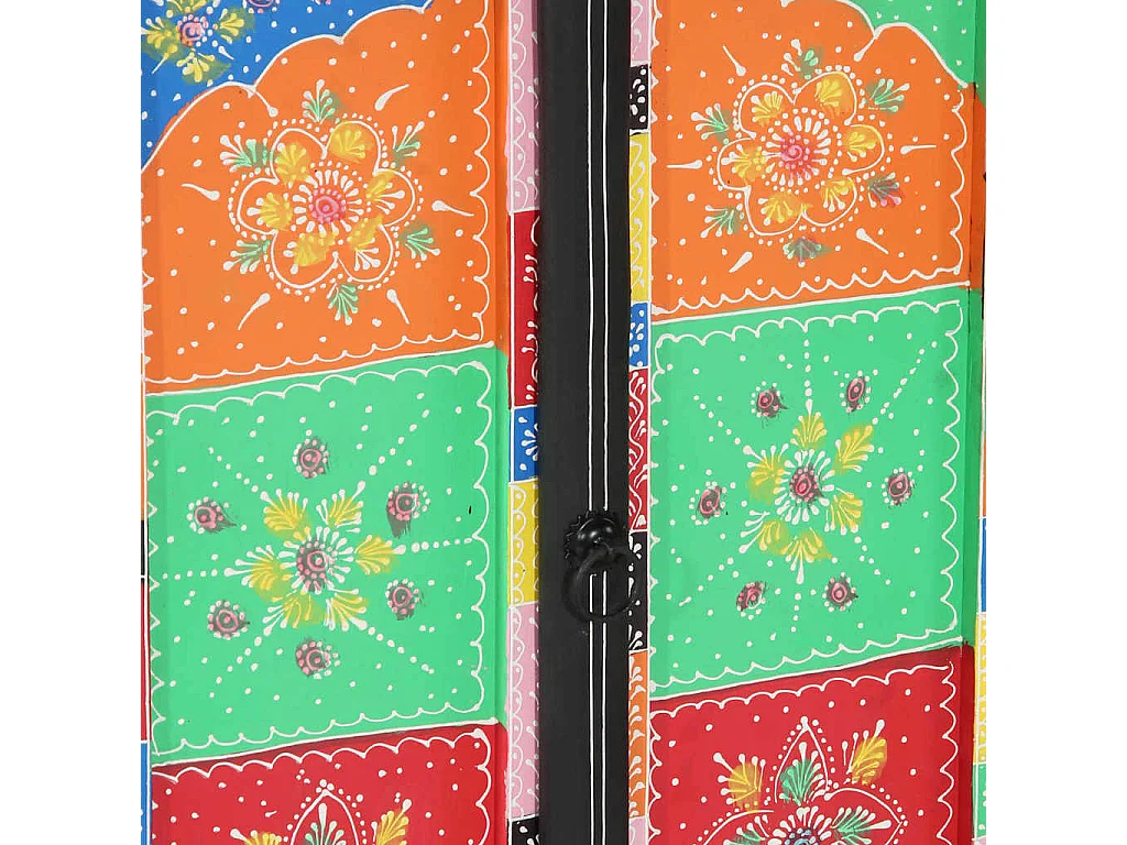 Table console avec stockage Multicolore 50 x 30 x 75 cm