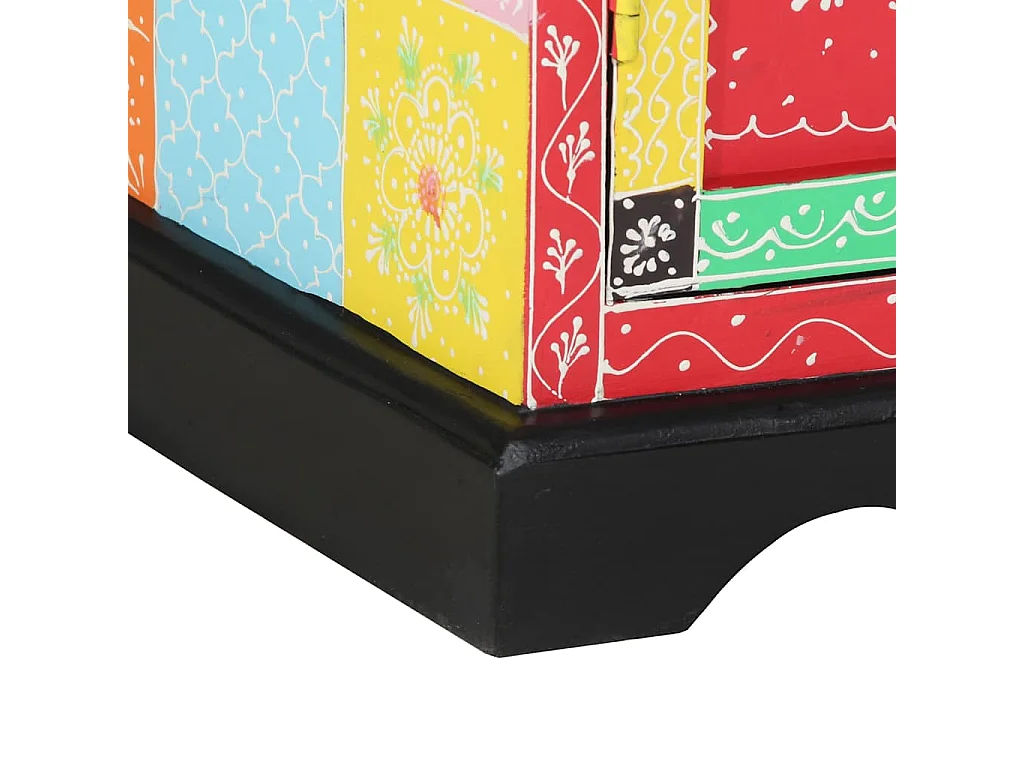 Table console avec stockage Multicolore 50 x 30 x 75 cm