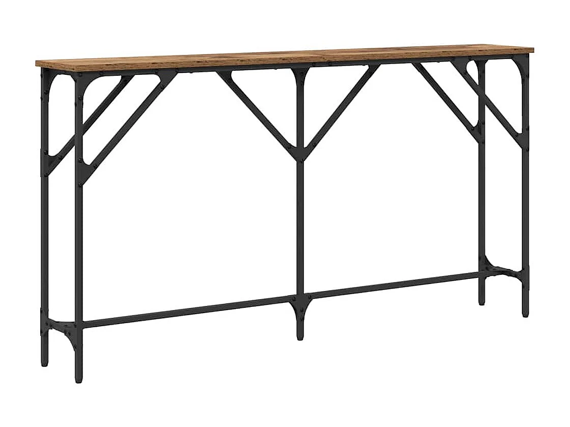 Mesa Consola Madera Vieja 140 x 23 x 75 cm