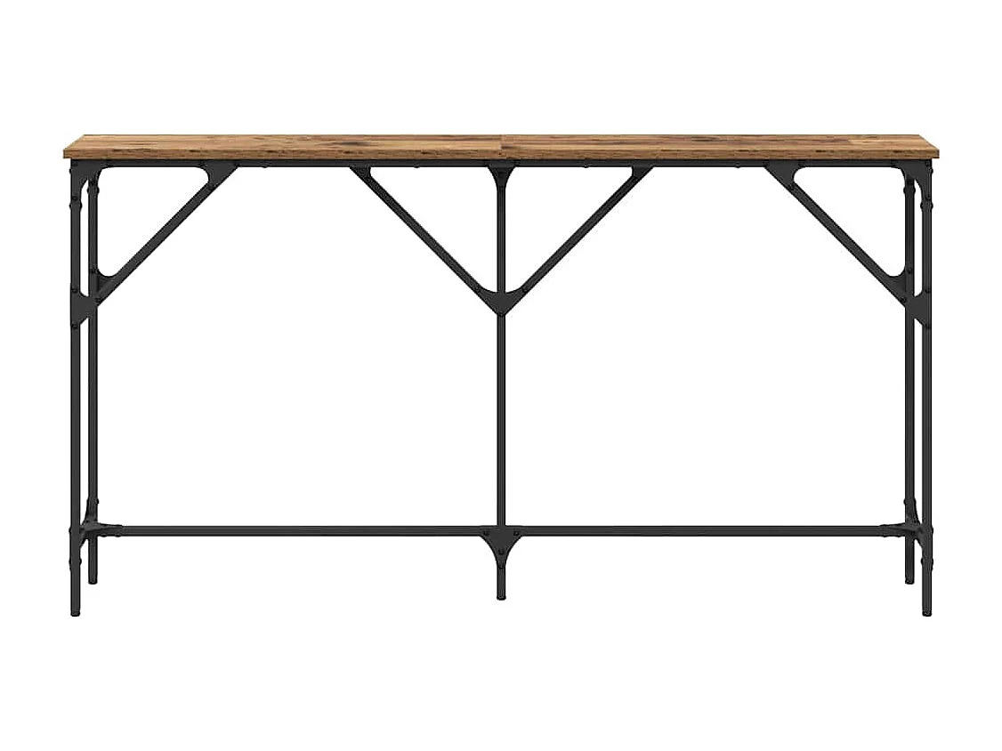 Mesa Consola Madera Vieja 140 x 23 x 75 cm