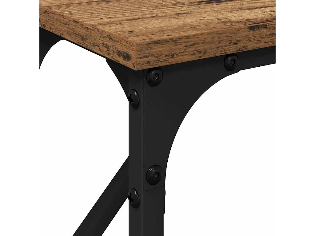 Mesa Consola Madera Vieja 140 x 23 x 75 cm