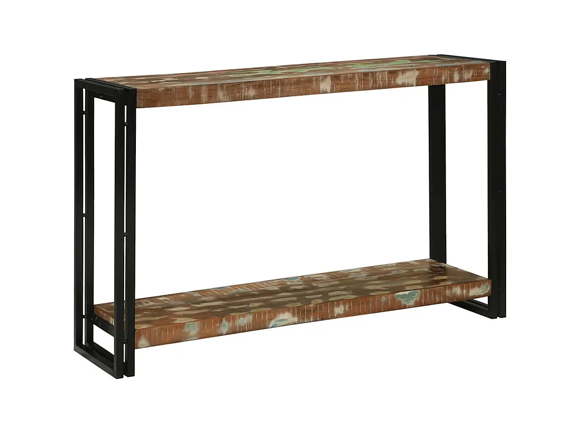 Mesa Consola 120 x 33 x 75 cm madera maciza reciclada