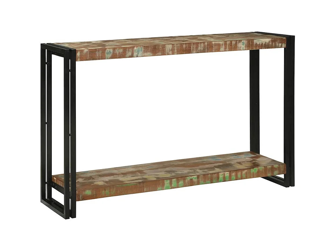 Mesa Consola 120 x 33 x 75 cm madera maciza reciclada
