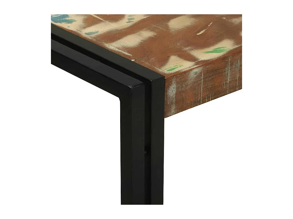 Mesa Consola 120 x 33 x 75 cm madera maciza reciclada