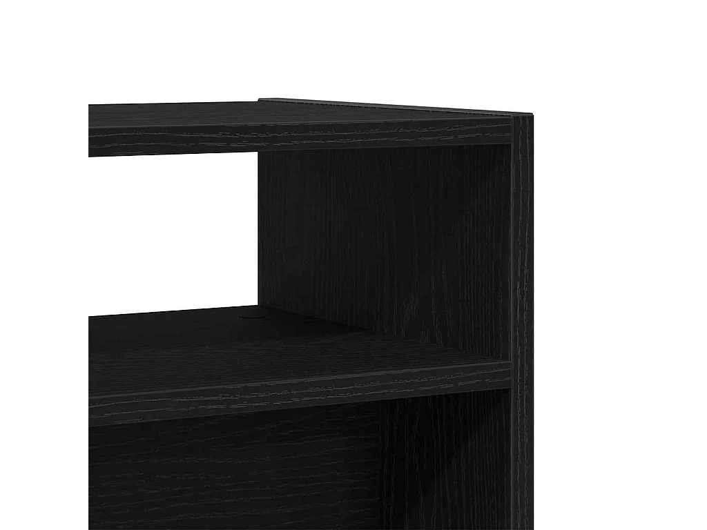 Mesa Consola Roble negro 78 x 30 x 80 cm Madera contrachapada