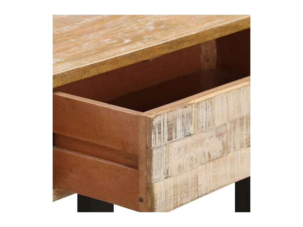 Table console 100x30x75 cm Bois de manguier massif