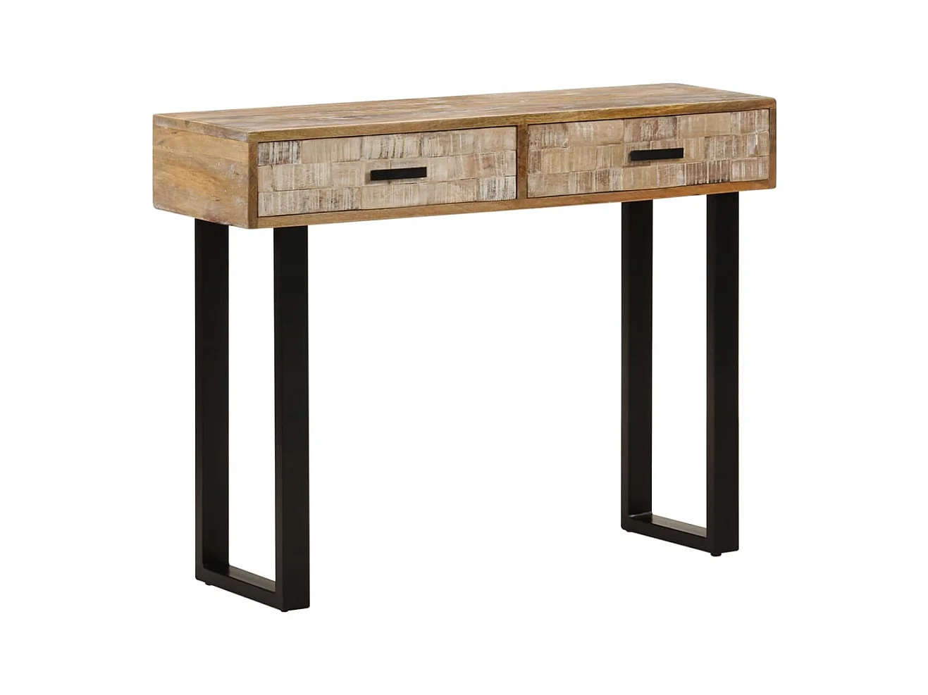 Table console 100x30x75 cm Bois de manguier massif