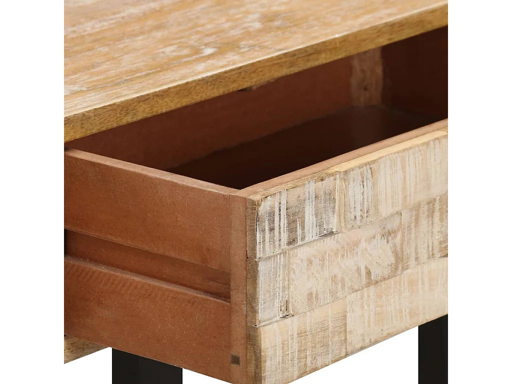 Table console 100x30x75 cm Bois de manguier massif