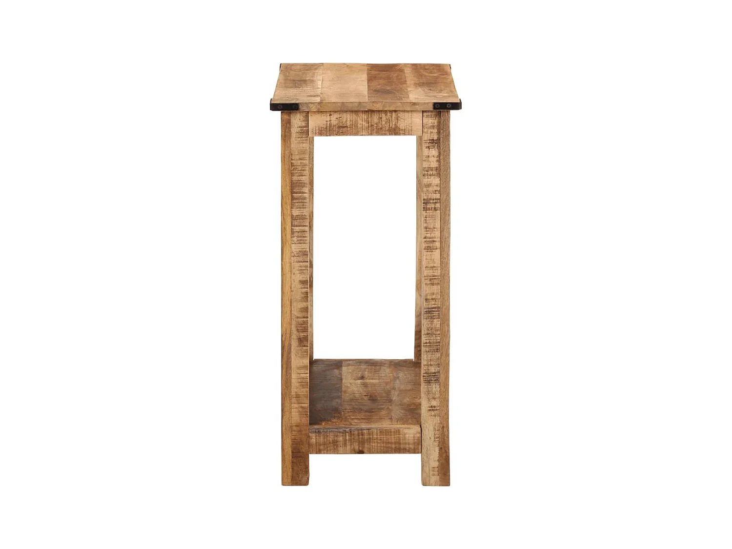 Mesa consola de madera maciza de mango 60x35x75 cm