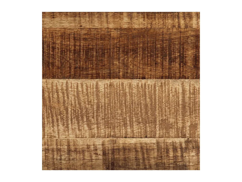 Mesa consola de madera maciza de mango 60x35x75 cm