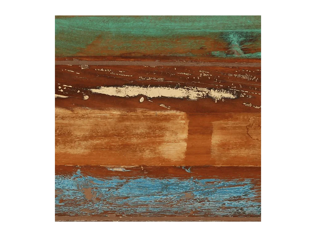 Table console 110x30x75 cm bois massif de récupération