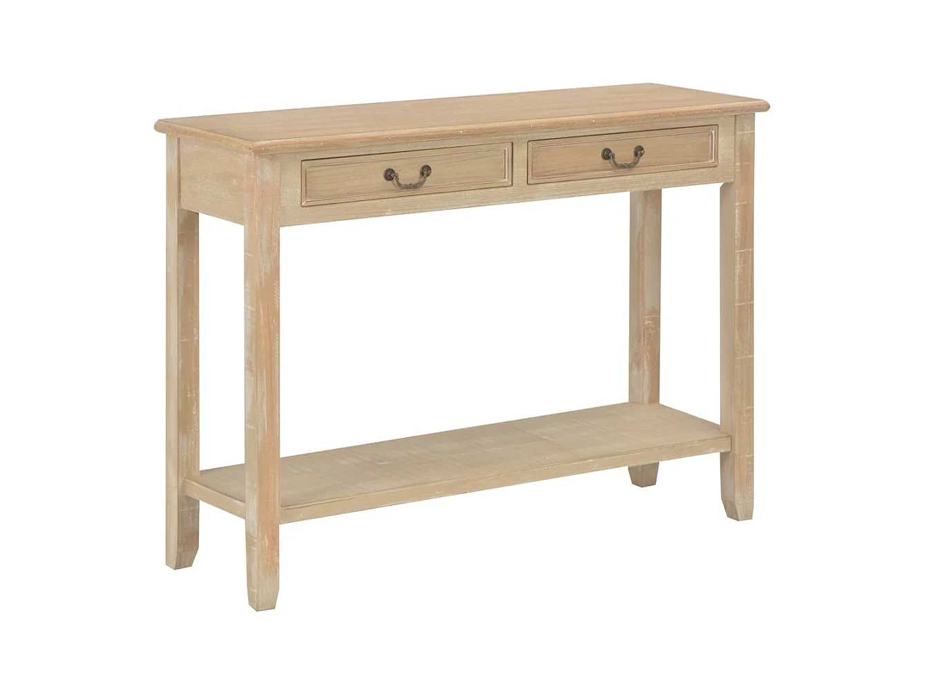 Table console 110x35x80 cm Bois