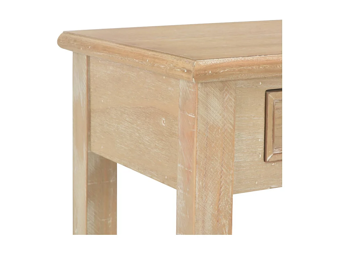 Mesa consola de madera 110x35x80 cm