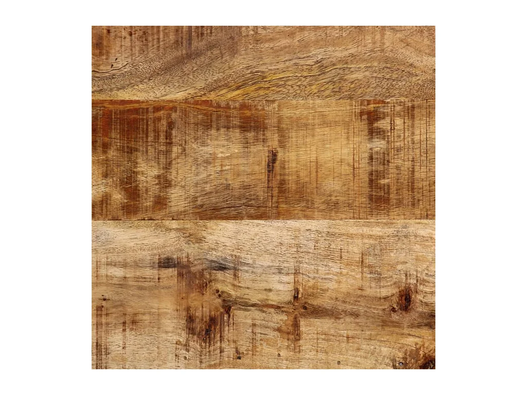 Mesa consola de madera maciza de mango 100x35x75 cm