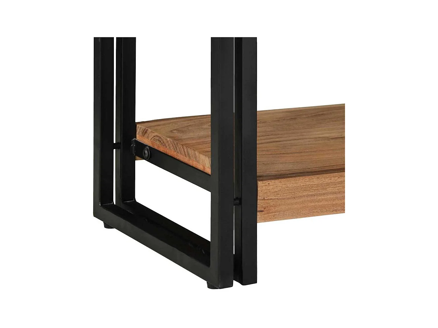 Mesa Consola Marrón 90 x 33 x 75 cm madera maciza de acacia