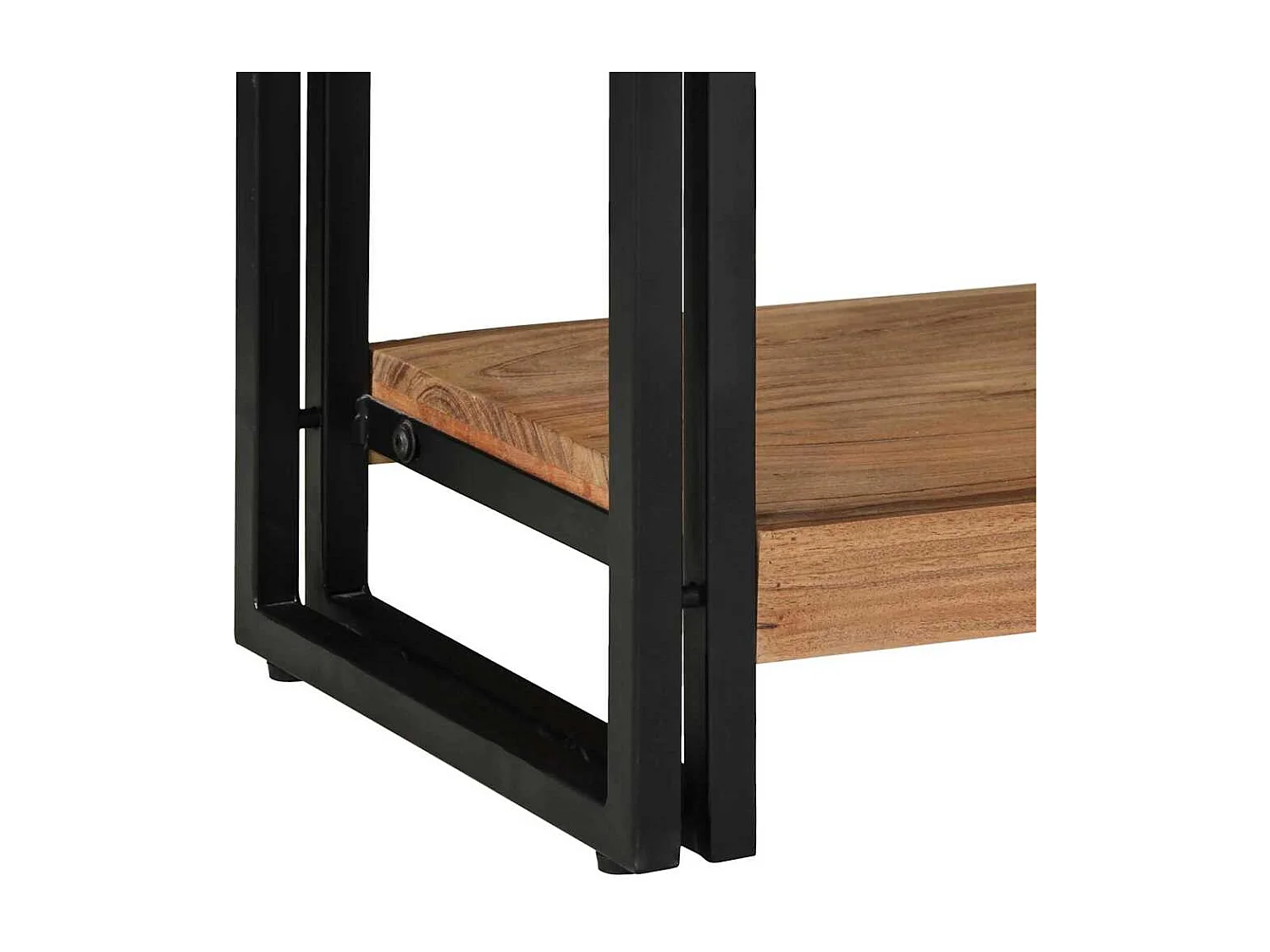 Mesa Consola Marrón 90 x 33 x 75 cm madera maciza de acacia