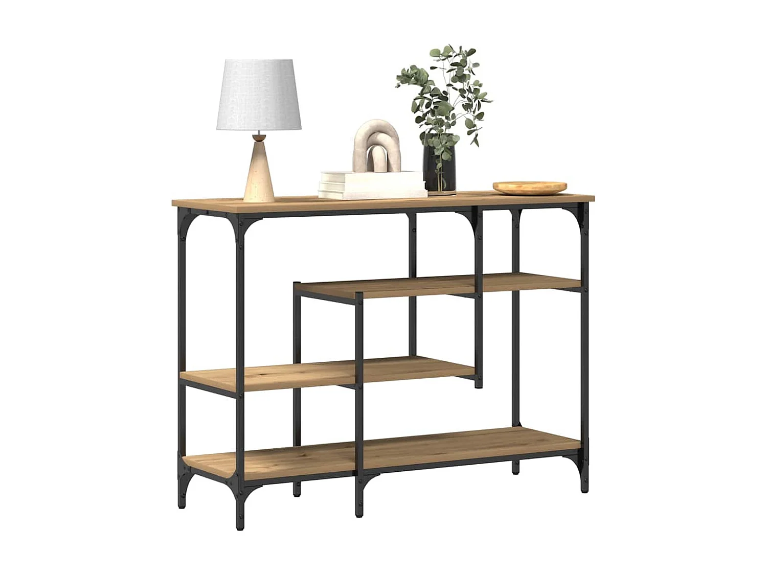 Mesa de Console carvalho artisiano 100 x 35 x 75 cm