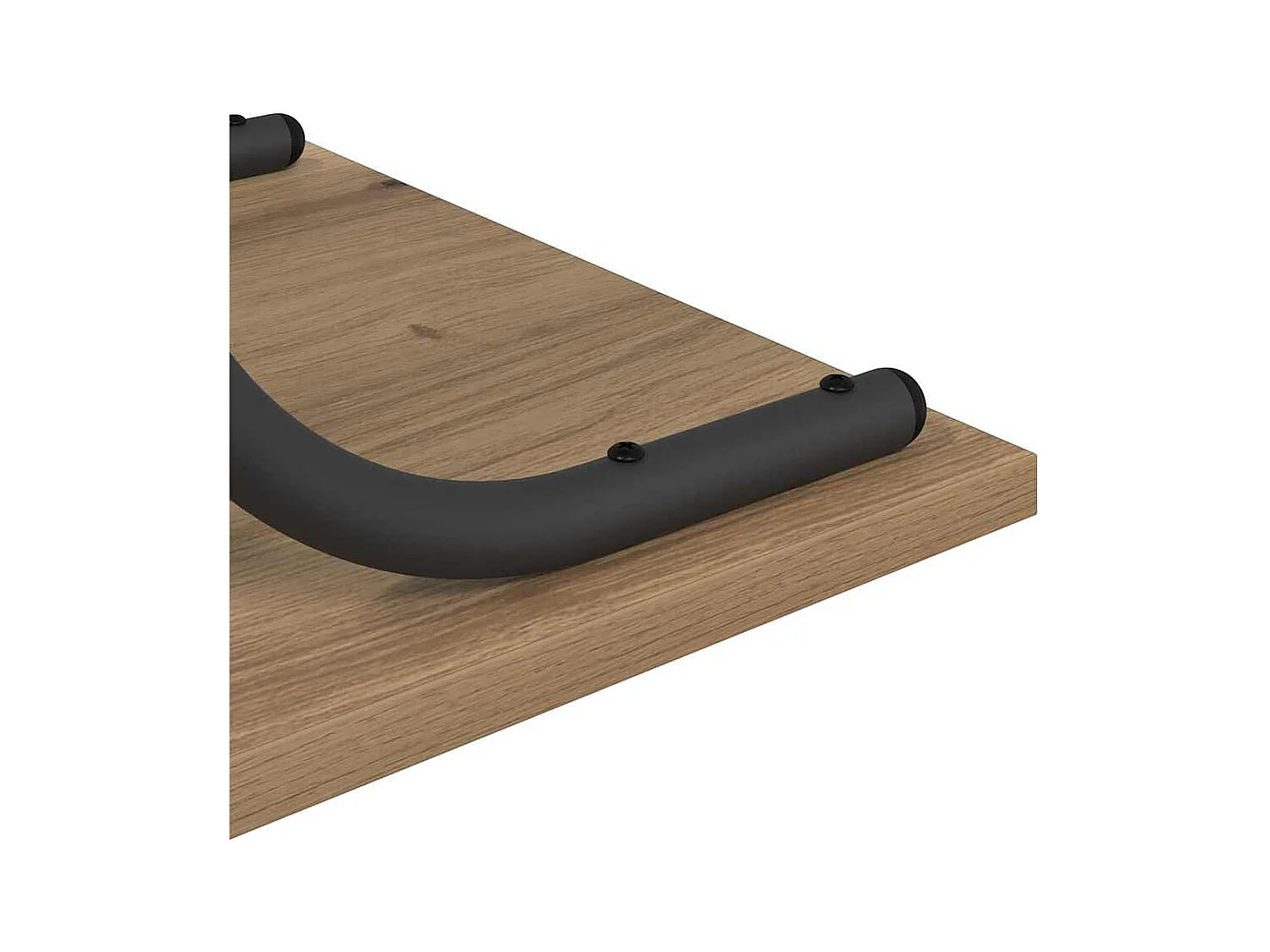 Mesa Consola con estante Roble artisan 101 x 35 x 80.5 cm