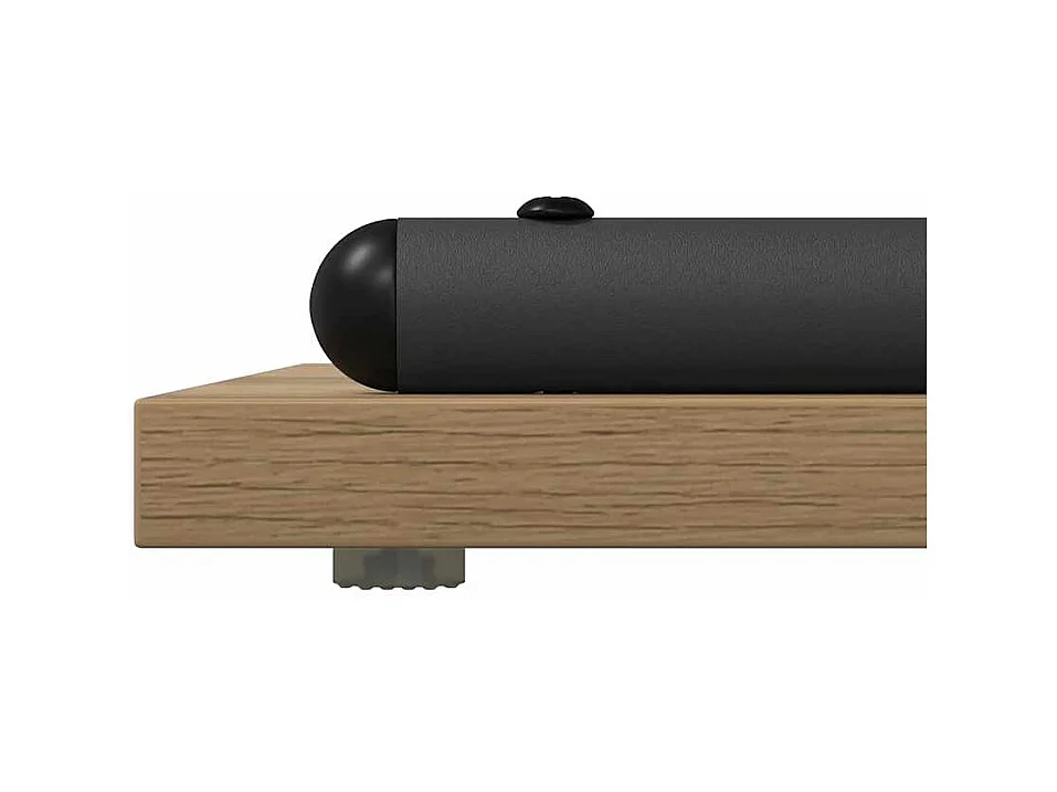 Mesa Consola con estante Roble artisan 101 x 35 x 80.5 cm