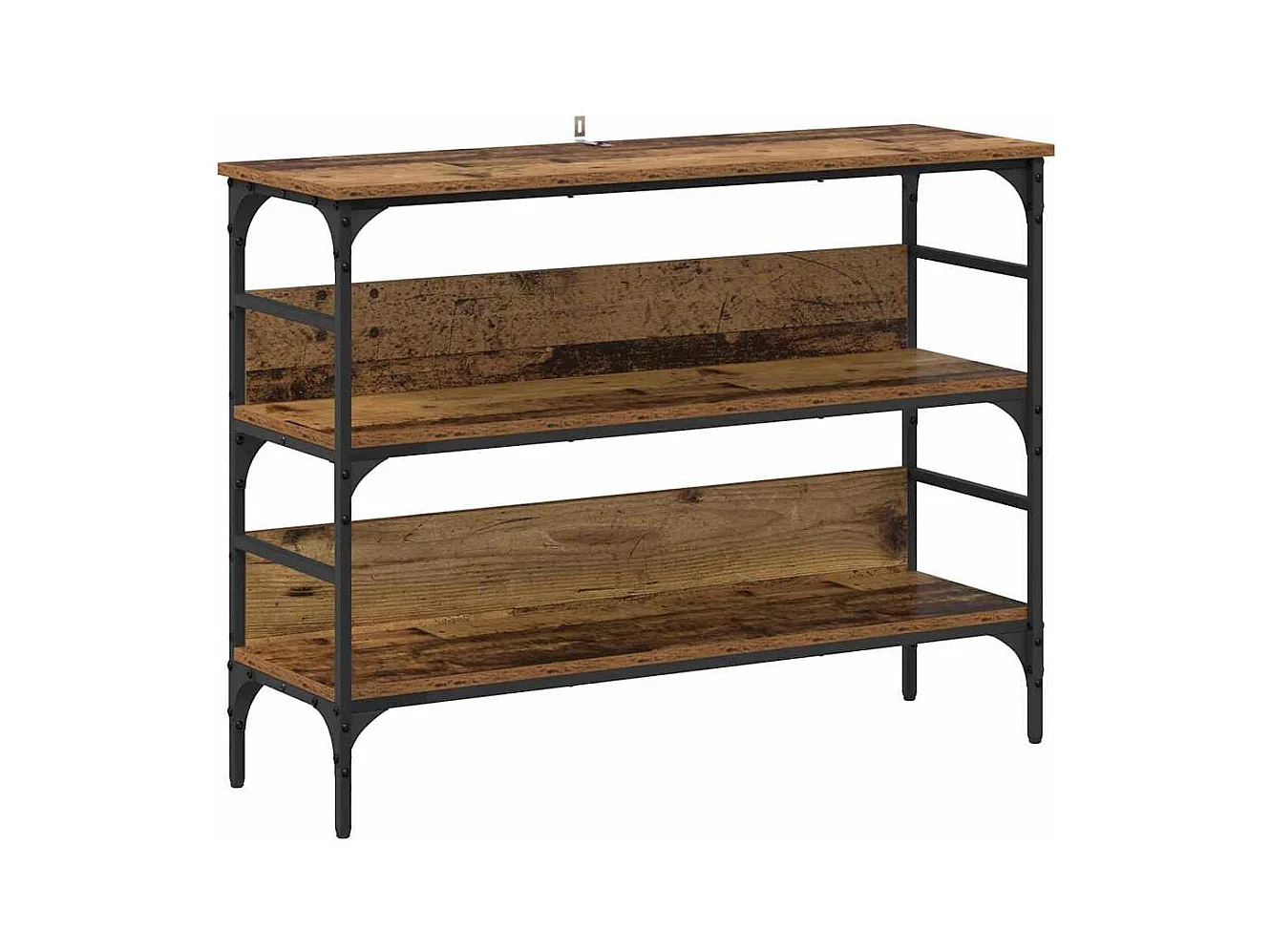 Mesa Consola Madera vieja 100 x 32 x 75 cm Madera contrachapada