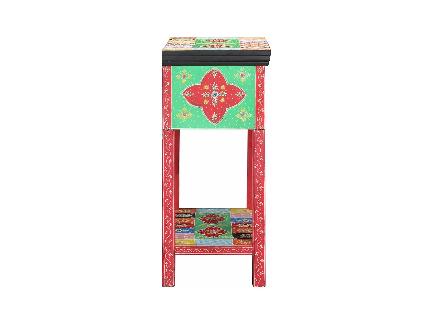 Mesa Consola Multicolor 80 x 35 x 76 cm Madera contrachapada