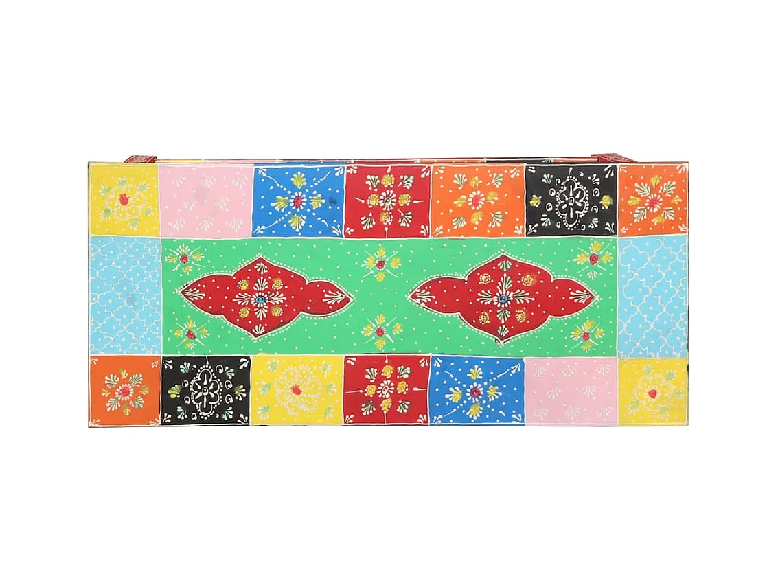 Mesa Consola Multicolor 80 x 35 x 76 cm Madera contrachapada