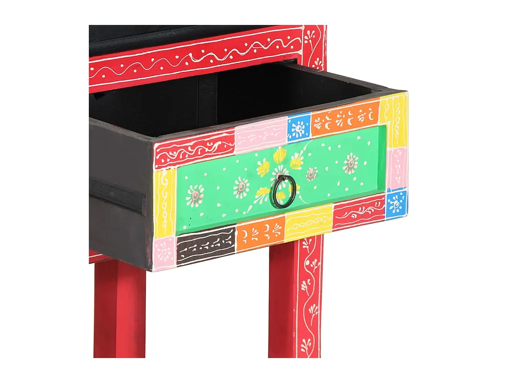 Mesa Consola Multicolor 80 x 35 x 76 cm Madera contrachapada