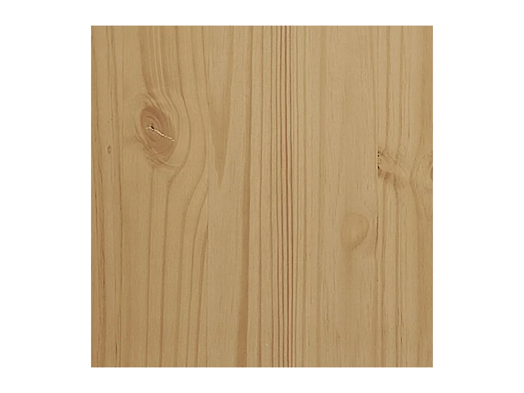 Mesa consola FLORO madera maciza de pino marrón 89,5x36,5x73 cm