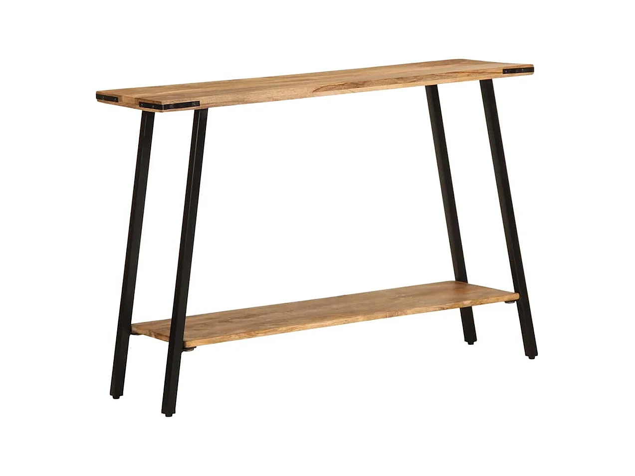 Table console 110x30x75 cm bois de manguier massif