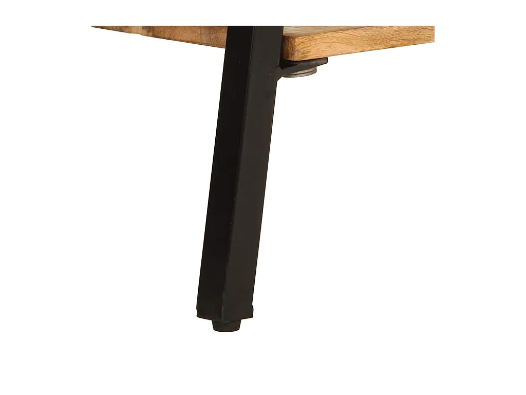 Table console 110x30x75 cm bois de manguier massif