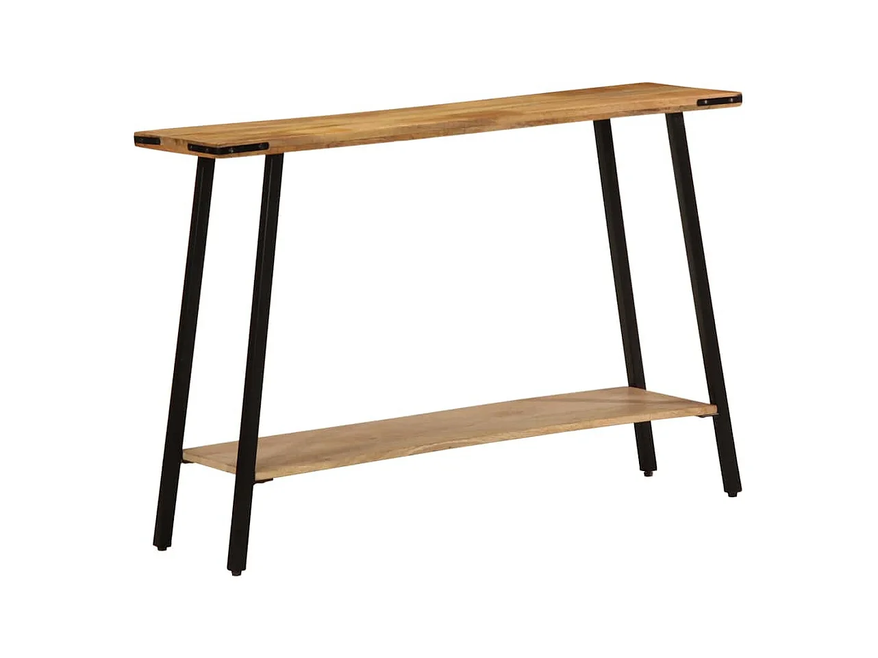 Table console 110x30x75 cm bois de manguier massif