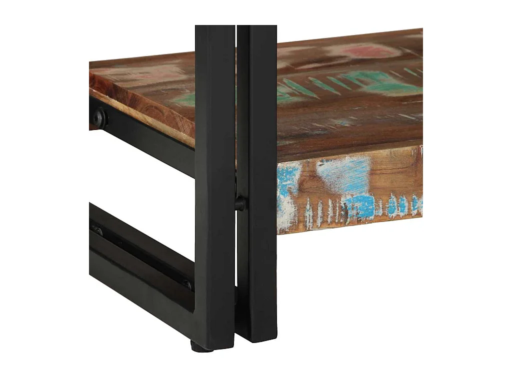 Mesa Consola Multicolor 90 x 33 x 75 cm madera maciza reciclada